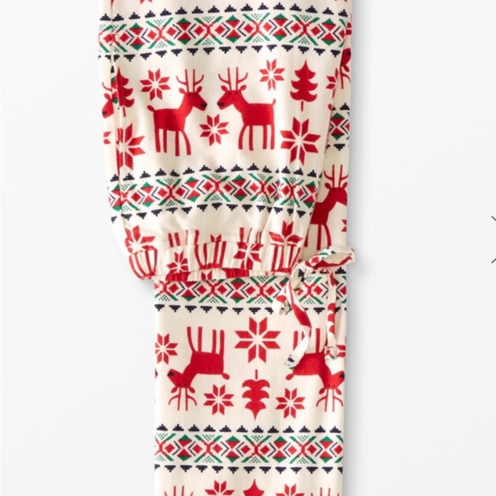 Like New Hanna Andersson Adult unisex reindeer pajamas - Picture 3 of 6